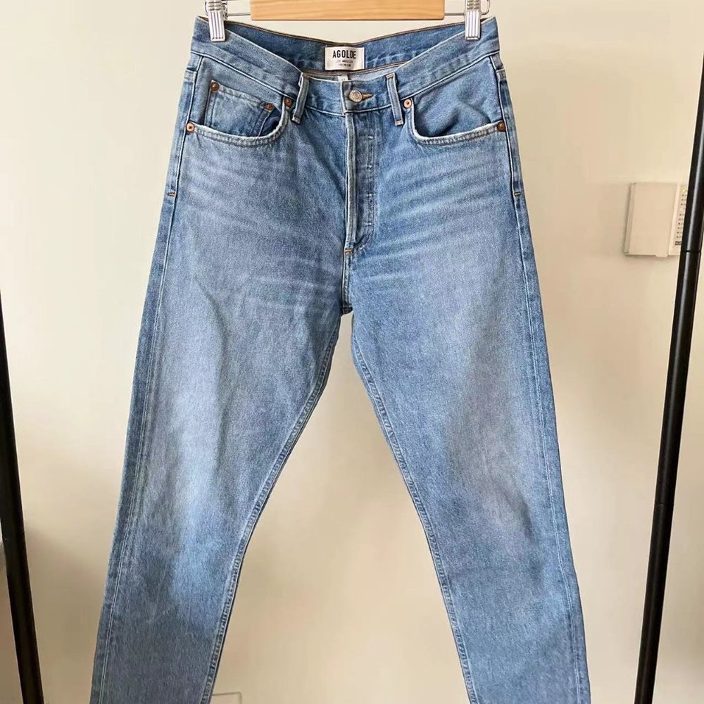 AGOLDE PREMIUM BOYFREIND CUT DENIM